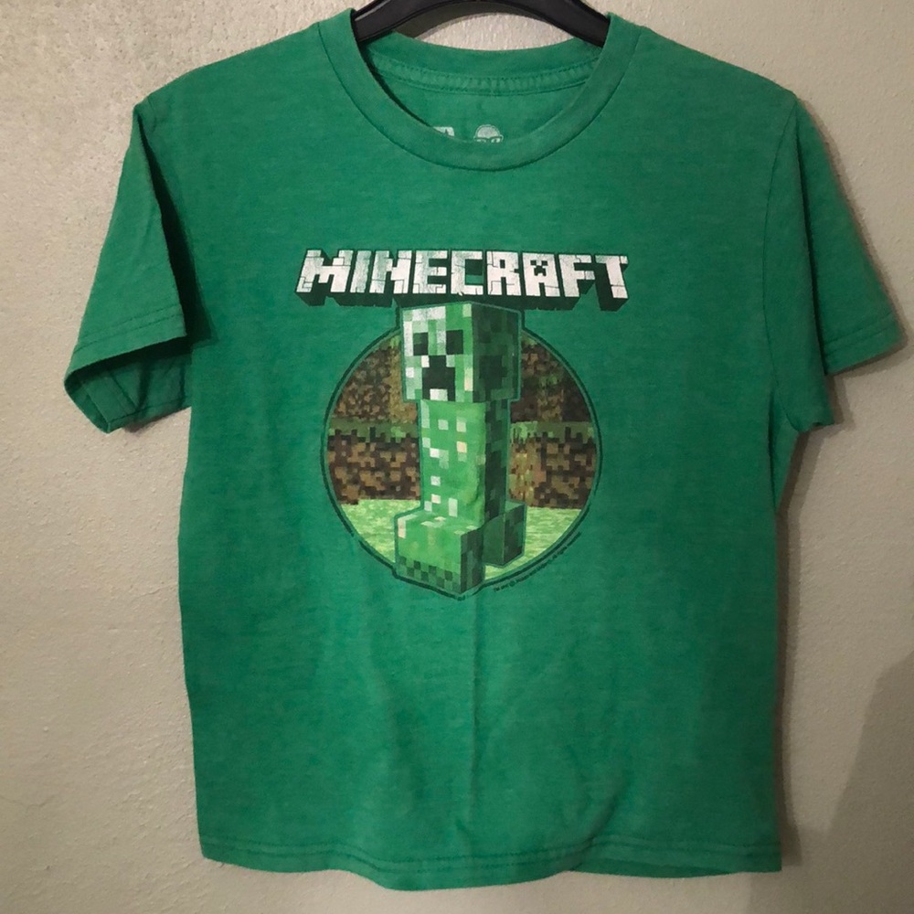 Minecraft kids tee